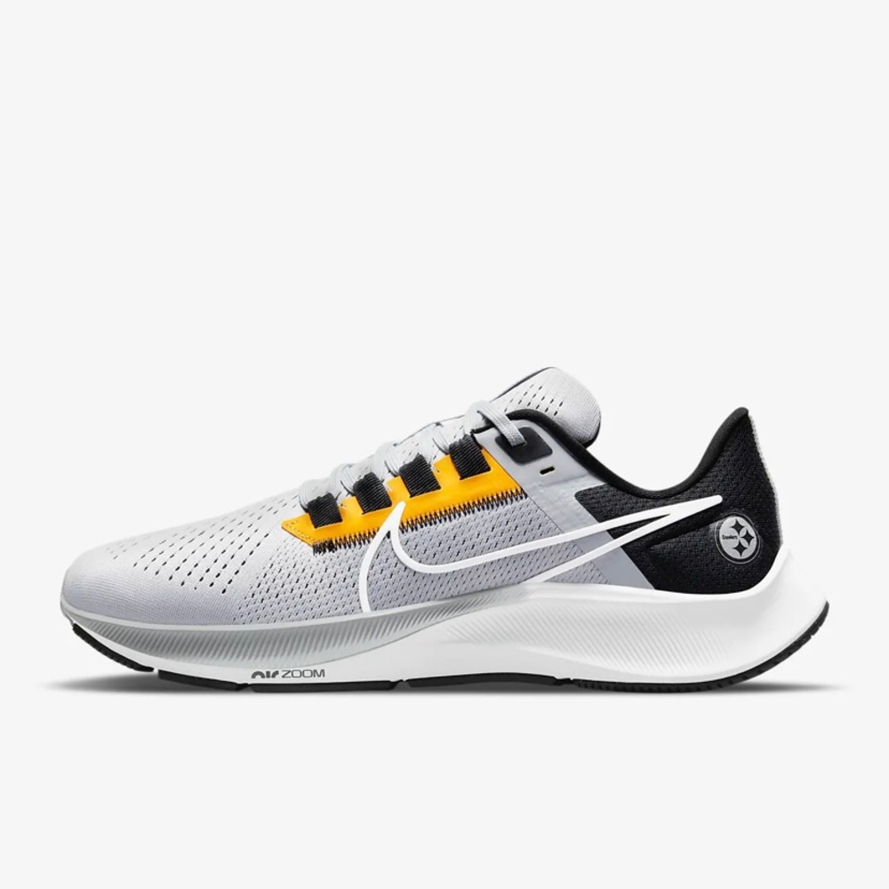 Nike Pegasus 38 (NFL Pittsburgh Steelers) Men's Running Shoes